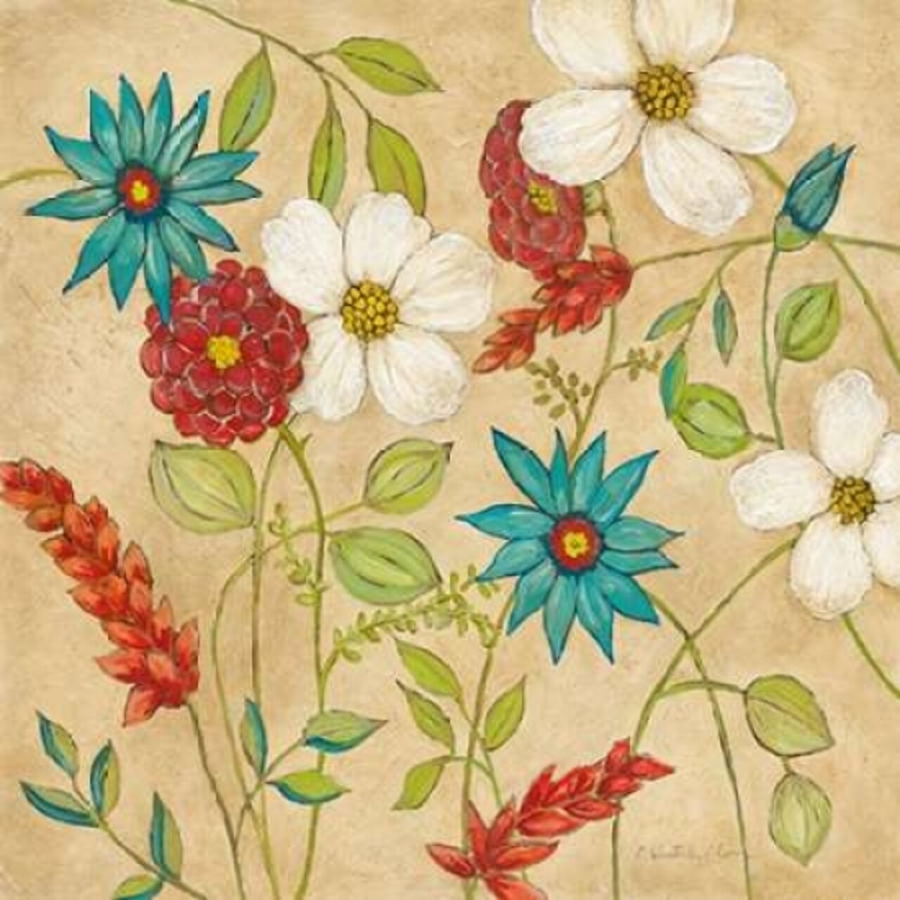 Cottage Garden II Poster Print by Charlene Olson - Item # VARPDX13446
